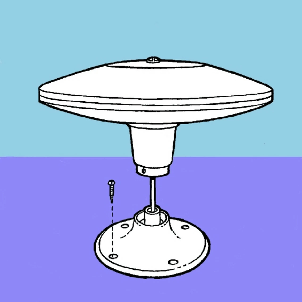 Vision Plus Status 350 Omni-Directional Antenna With VP2 TV Amplifier 5 Vision Plus Status 350 Omni-Directional Antenna With VP2 TV Amplifier - Image 5