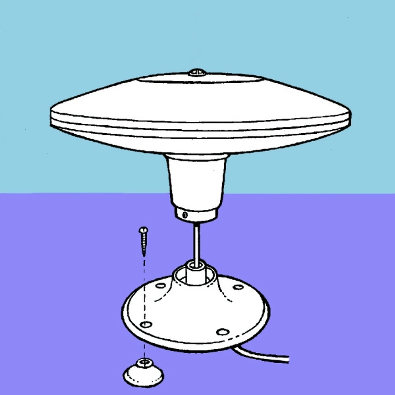 Vision Plus Status 350 Omni-Directional Antenna With VP2 TV Amplifier 3 Vision Plus Status 350 Omni-Directional Antenna With VP2 TV Amplifier - Image 3