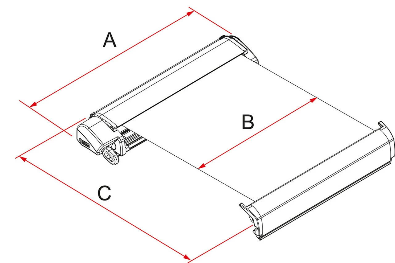 Fiamma F80S Motorhome And Campervan Roof Mounted Awning 7 Fiamma F80S Motorhome And Campervan Roof Mounted Awning - Image 7
