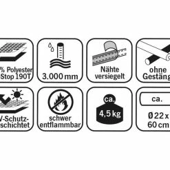 Reimo VW T5 T6 Campervan Rear Tailgate Tent Awning - Premium Trim -Campervan Specific Shop 936286 6 26720.1634045272