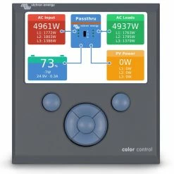 Victron Energy Color Control GX Panel For Batteries & Solar Panels 6 Victron Energy Color Control GX Panel For Batteries & Solar Panels -Campervan Specific Shop Color Control Screen Overview 95338.1547630492