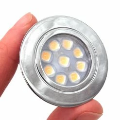 Dimatec Recessed Minispot Chrome LED Downlight 6 Dimatec Recessed Minispot Chrome LED Downlight -Campervan Specific Shop Dimatec recessed mini spot front chrome 40771.1677491711