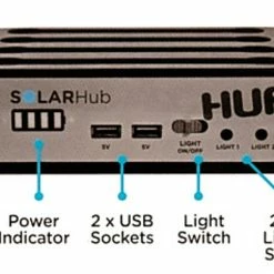 HUBi 2K Power And Lighting System Caravan Solar Hub Kit 6 HUBi 2K Power And Lighting System Caravan Solar Hub Kit -Campervan Specific Shop HUBI SOCKETS 35147.1422375423