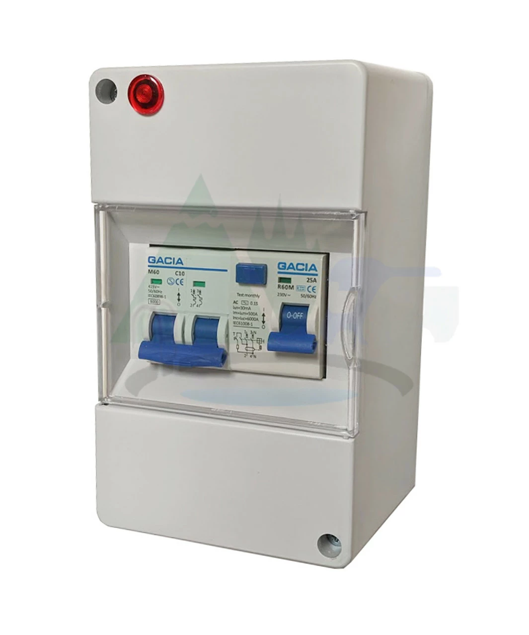 JLS 25 Amp Mains Consumer Unit For Caravan Or Campervan 1 JLS 25 Amp Mains Consumer Unit For Caravan Or Campervan