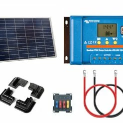 Victron Energy Victron 175W Solar Panel Kit With LCD PWM Controller & Fittings