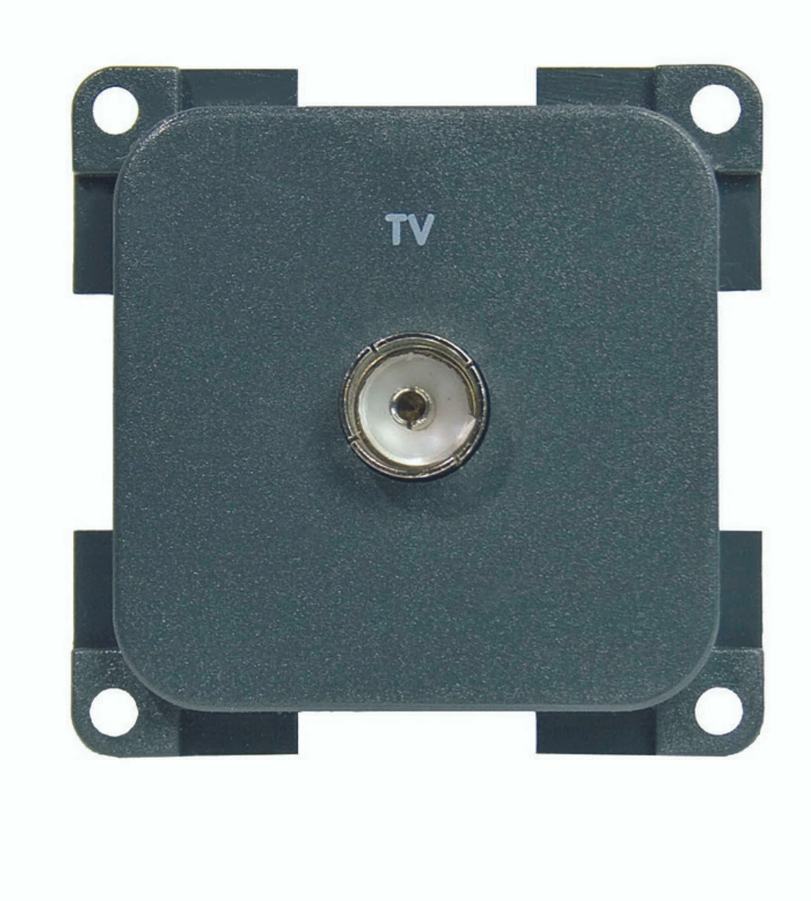 CBE Single TV Coaxial Outlet Aerial Socket 1 CBE Single TV Coaxial Outlet Aerial Socket