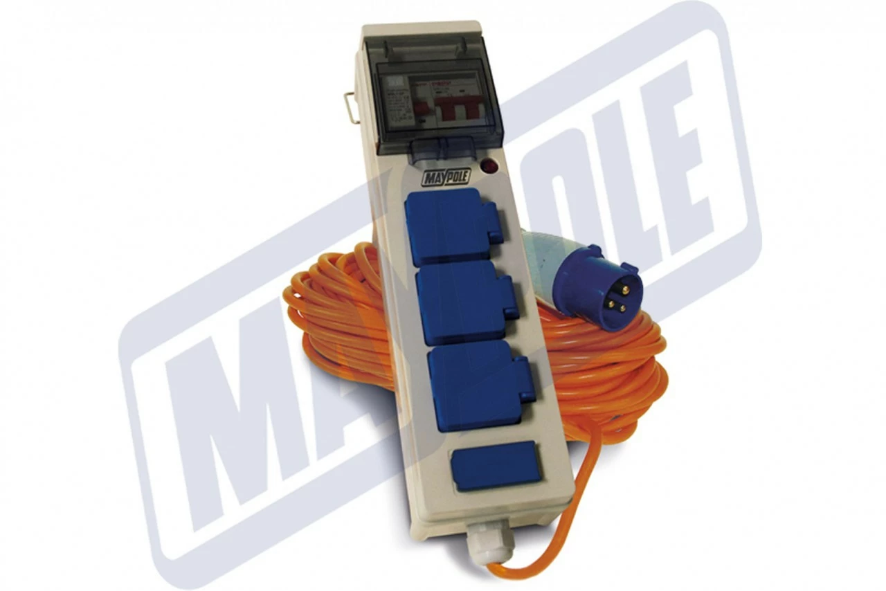 Maypole 5 In 1 Camping Mobile Mains Electricity Hook Up 2 Maypole 5 In 1 Camping Mobile Mains Electricity Hook Up - Image 2