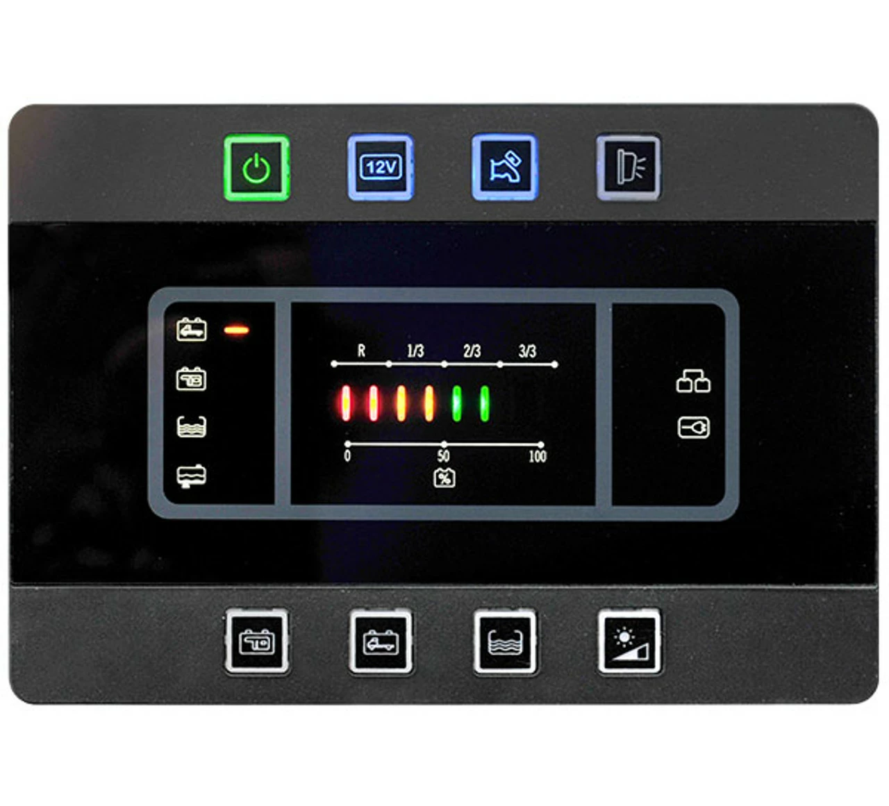 CBE PC180-ST Control Panel For Caravans, Campervans & Motorhomes 1 CBE PC180-ST Control Panel For Caravans, Campervans & Motorhomes