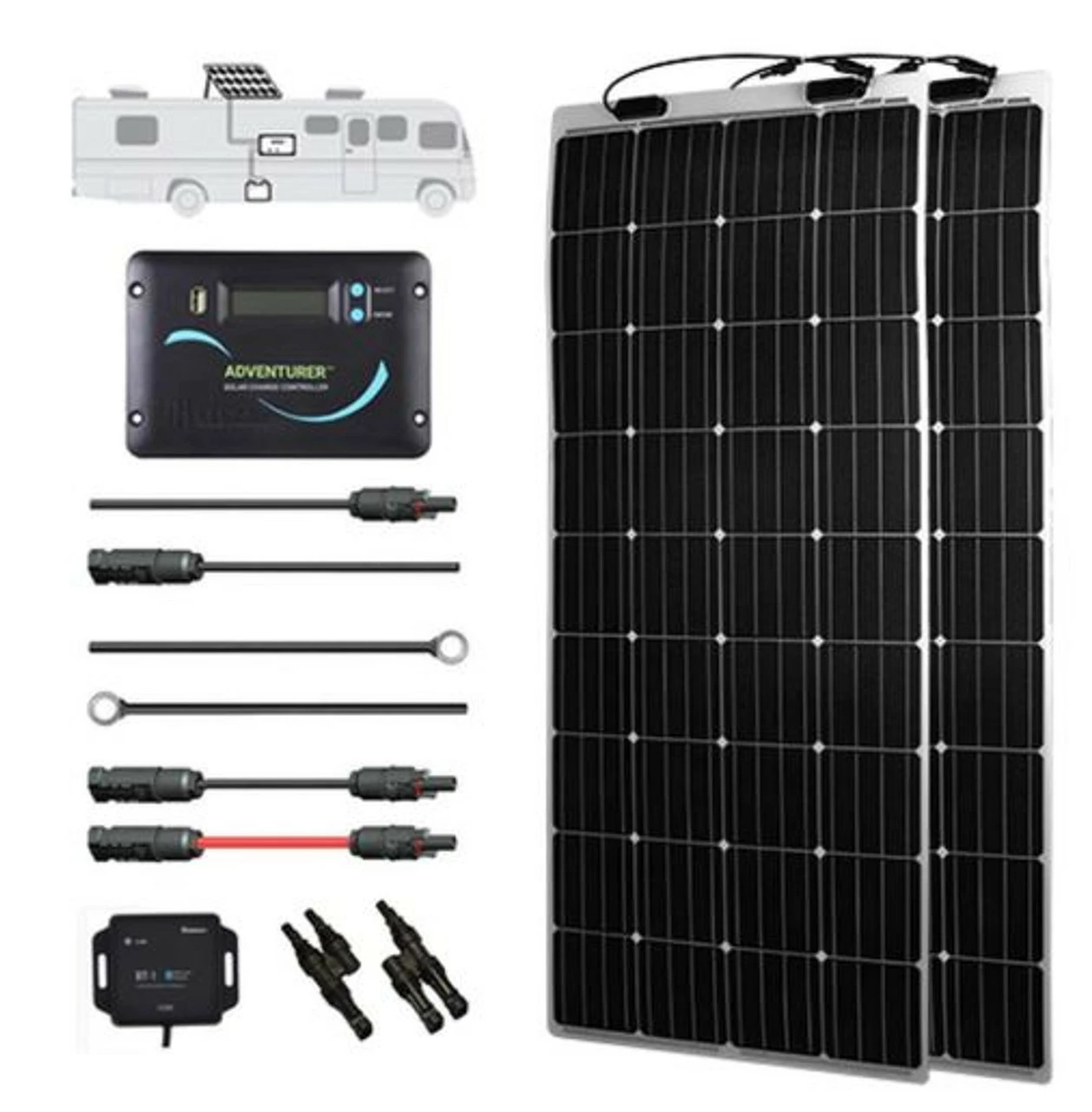 Renogy 160 Watt Flexible Solar Panels And Kits 2 Renogy 160 Watt Flexible Solar Panels And Kits - Image 2