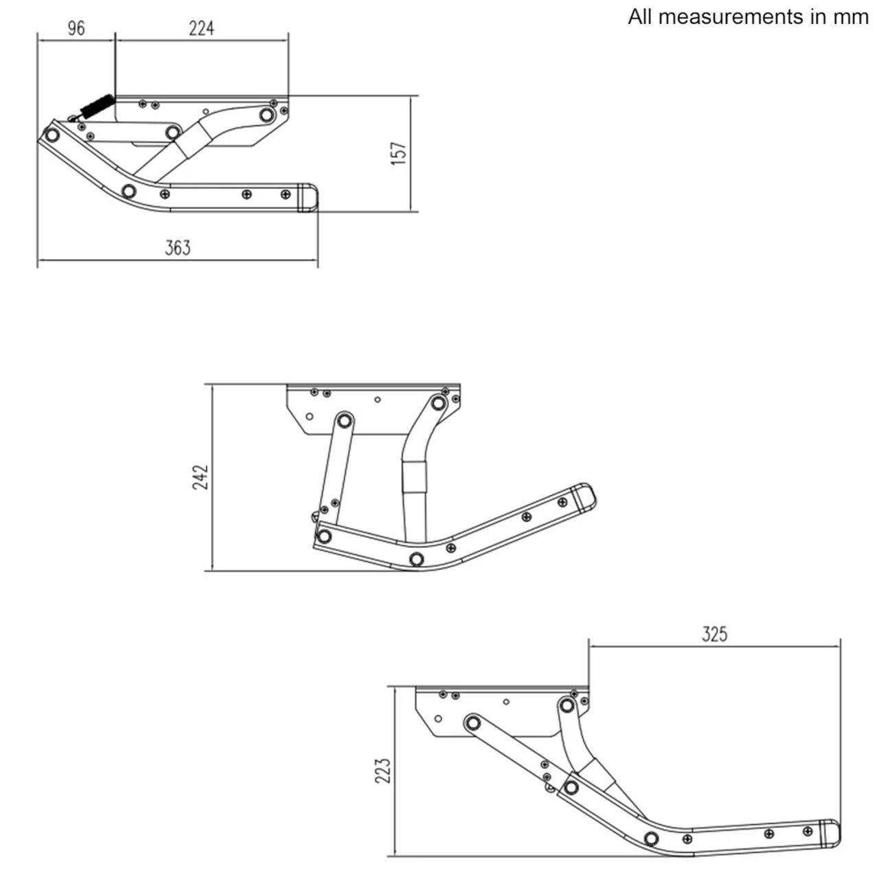 Adventurer Fold-Down Steps For Campervans And Motorhomes With LED Light 9 Adventurer Fold-Down Steps For Campervans And Motorhomes With LED Light - Image 9