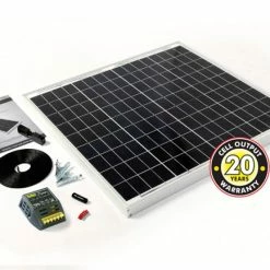 PV Logic 60w Caravan Solar Panel Kit With 4Ah Controller