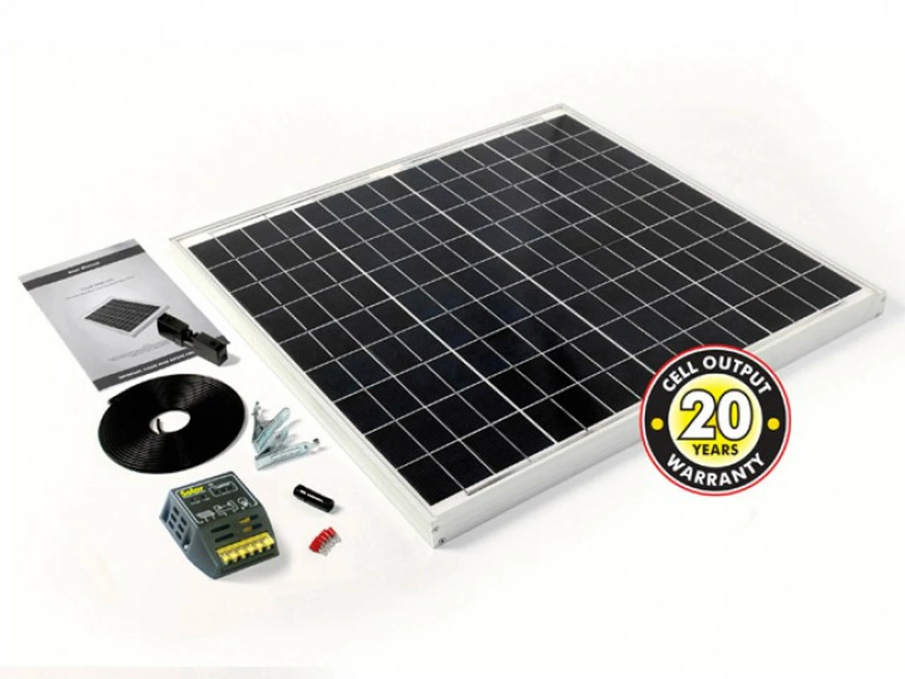 PV Logic 60w Caravan Solar Panel Kit With 4Ah Controller 1 PV Logic 60w Caravan Solar Panel Kit With 4Ah Controller