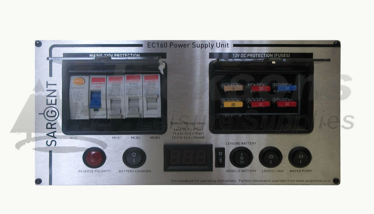 Sargent PMS EC160 Camper Van Power Supply Unit 3 Sargent PMS EC160 Camper Van Power Supply Unit - Image 3