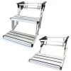 Adventurer Fold-Down Steps For Campervans And Motorhomes With LED Light