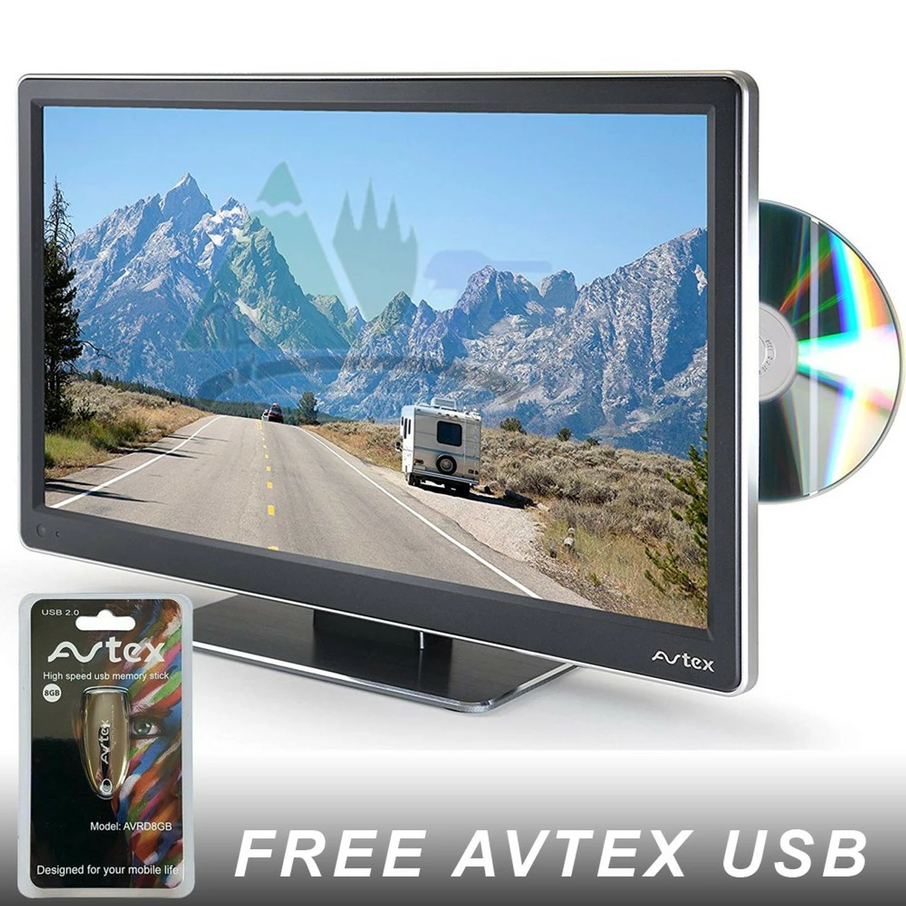 Avtex L168DRS 16" 12v LED Freeview HD SAT HD DVD REC Caravan Motorhome TV 1 Avtex L168DRS 16" 12v LED Freeview HD SAT HD DVD REC Caravan Motorhome TV
