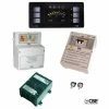 CBE PC110 Campervan 12v Control Panel Kit With Charger, Fusebox & Breaker
