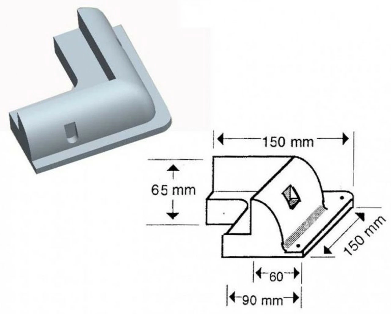 JLS Ltd Solar Panel Corner Adhesive Mounts 2 JLS Ltd Solar Panel Corner Adhesive Mounts - Image 2
