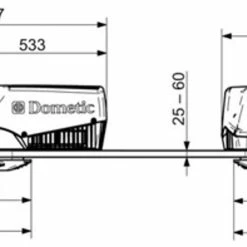 Dometic Freshjet 1100 Campervan Motorhome Air Conditioner 8 Dometic Freshjet 1100 Campervan Motorhome Air Conditioner -Campervan Specific Shop freshjet dims 08152.1358416605