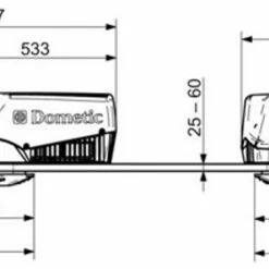 Dometic Freshjet 2200 Motorhome Caravan Air Conditioner 7 Dometic Freshjet 2200 Motorhome Caravan Air Conditioner -Campervan Specific Shop freshjet dims 78330.1358419824