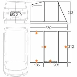 Vango Kela IV AirBeam Campervan AirBeam Awning 13 Vango Kela IV AirBeam Campervan AirBeam Awning -Campervan Specific Shop kela iv low Specs 89131.1525104078
