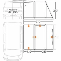 Vango Kela IV AirBeam Campervan AirBeam Awning 11 Vango Kela IV AirBeam Campervan AirBeam Awning -Campervan Specific Shop kela iv std Specs 04925.1525104089
