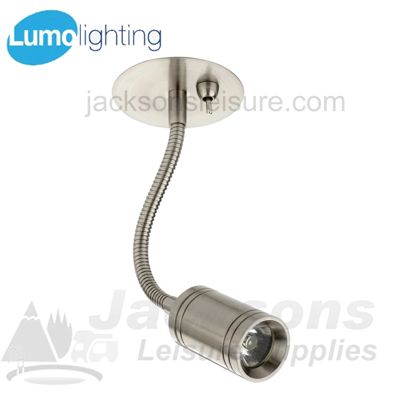 Lumo LED01 FlexNeck 1.0W Flexible Caravan Spot Light 1 Lumo LED01 FlexNeck 1.0W Flexible Caravan Spot Light
