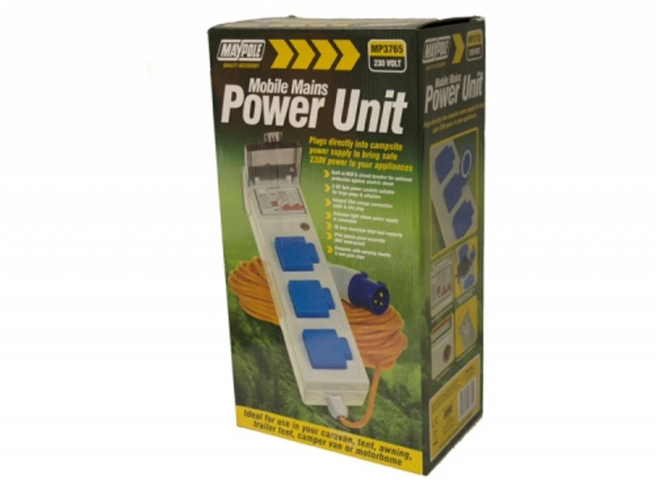 Maypole 5 In 1 Camping Mobile Mains Electricity Hook Up 6 Maypole 5 In 1 Camping Mobile Mains Electricity Hook Up - Image 6
