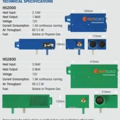 Propex Heatsource HS2000 12v LPG Gas Blown Air Heater 11 Propex Heatsource HS2000 12v LPG Gas Blown Air Heater -Campervan Specific Shop propex 09860.1446644114