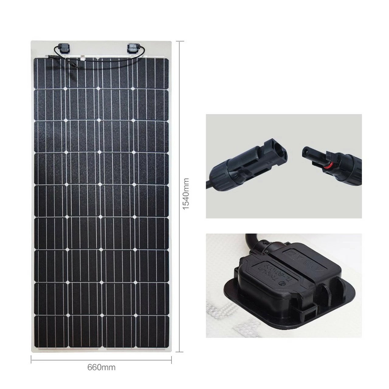 Renogy 160 Watt Flexible Solar Panels And Kits 3 Renogy 160 Watt Flexible Solar Panels And Kits - Image 3