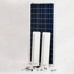 Sargent 100w Solar Panel Kit With 15A MPPT Charge Controller & Alloy Fittings