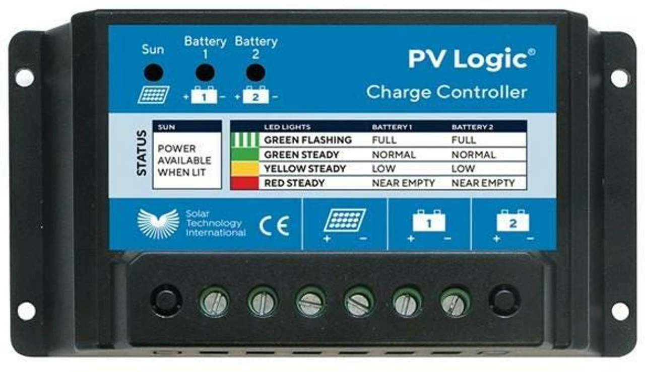 PV Logic 150w Motorhome Solar Panel Kit With 10Ah Controller 2 PV Logic 150w Motorhome Solar Panel Kit With 10Ah Controller - Image 2