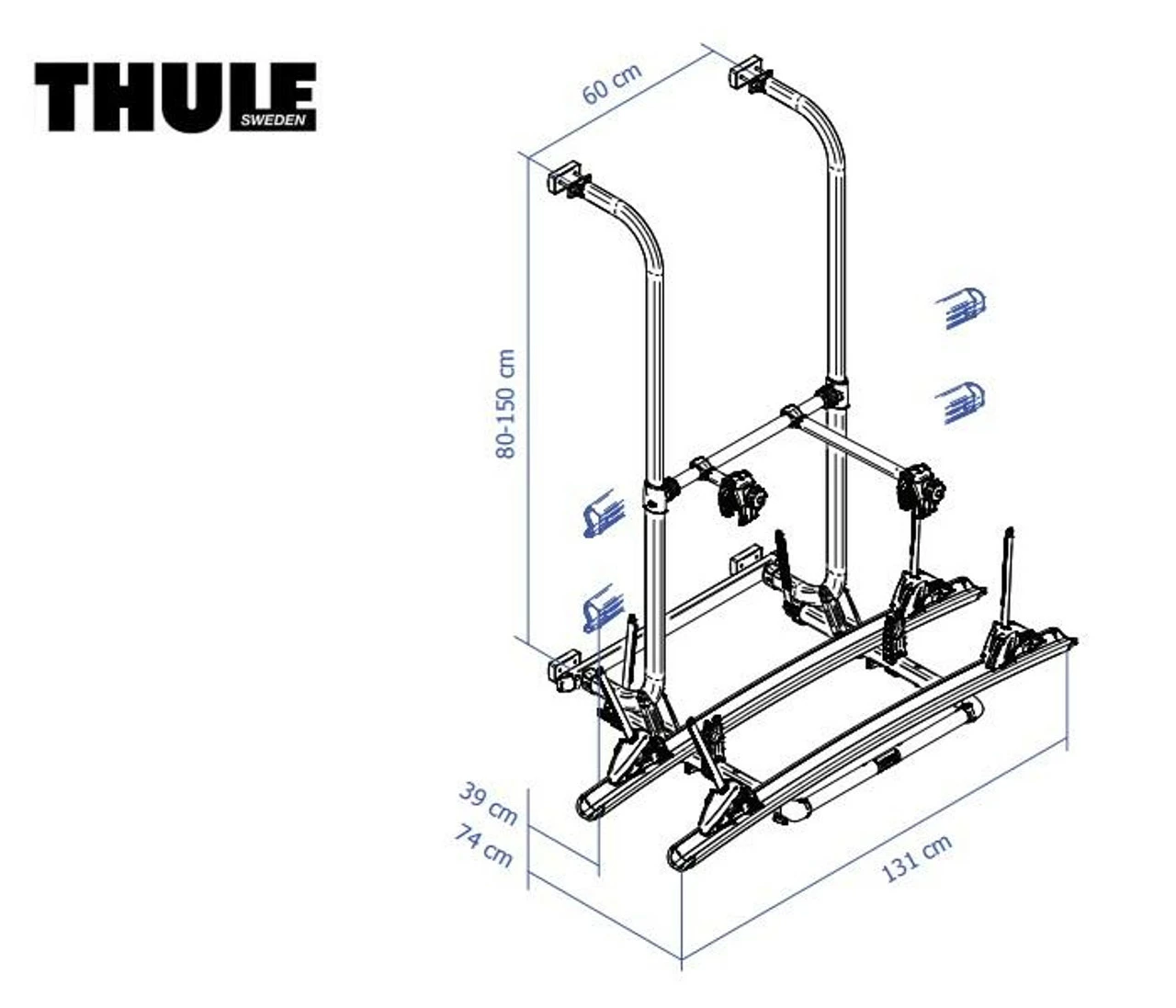 Thule Elite G2 All-Round Caravan & Motorhome Bike Rack 3 Thule Elite G2 All-Round Caravan & Motorhome Bike Rack - Image 3